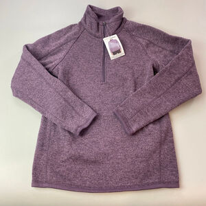 Women's Stormpack Sunice Purple 1/4 Zip Fleece Top Small